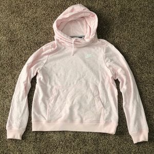 Pink nike hoodie